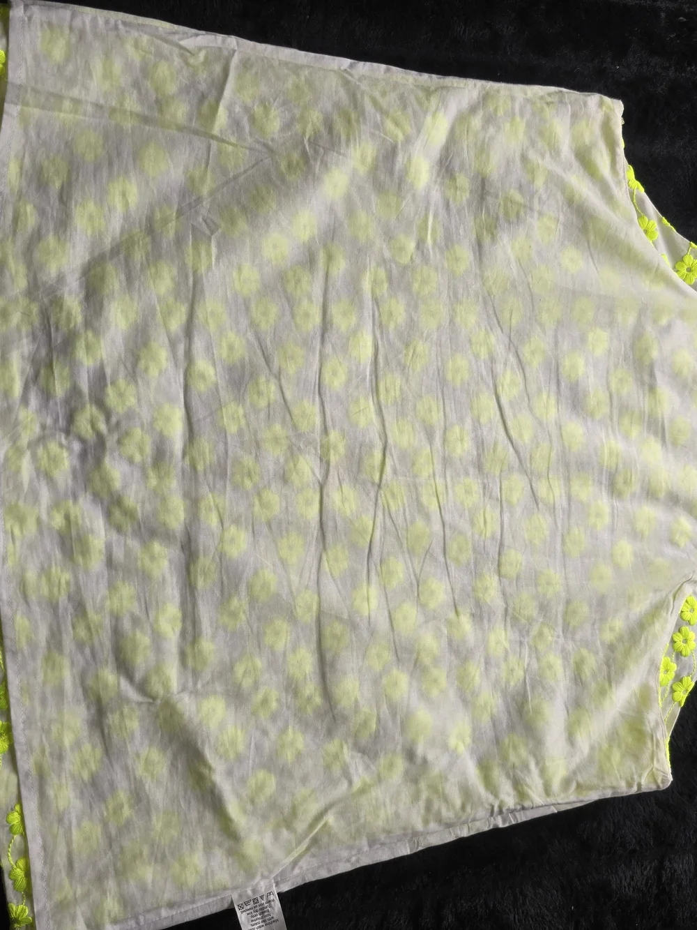 J.CREW Women’s Embroidered Floral Top Cotton Size 4